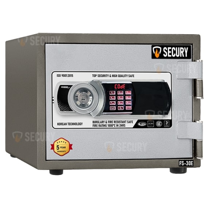 Fire resistant Secury safe electronic lock FS-30E